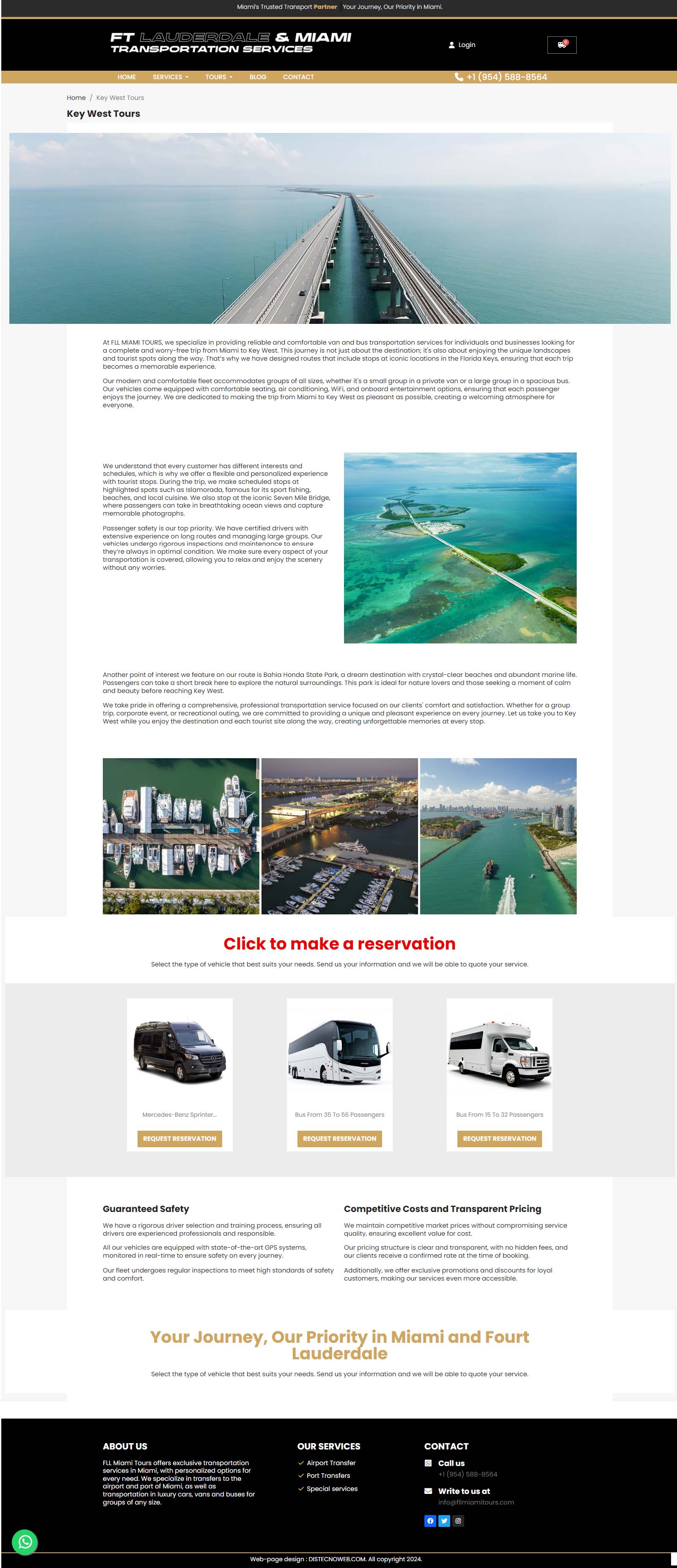 Fll Miami Tours. Portafolio prestashop Colombia